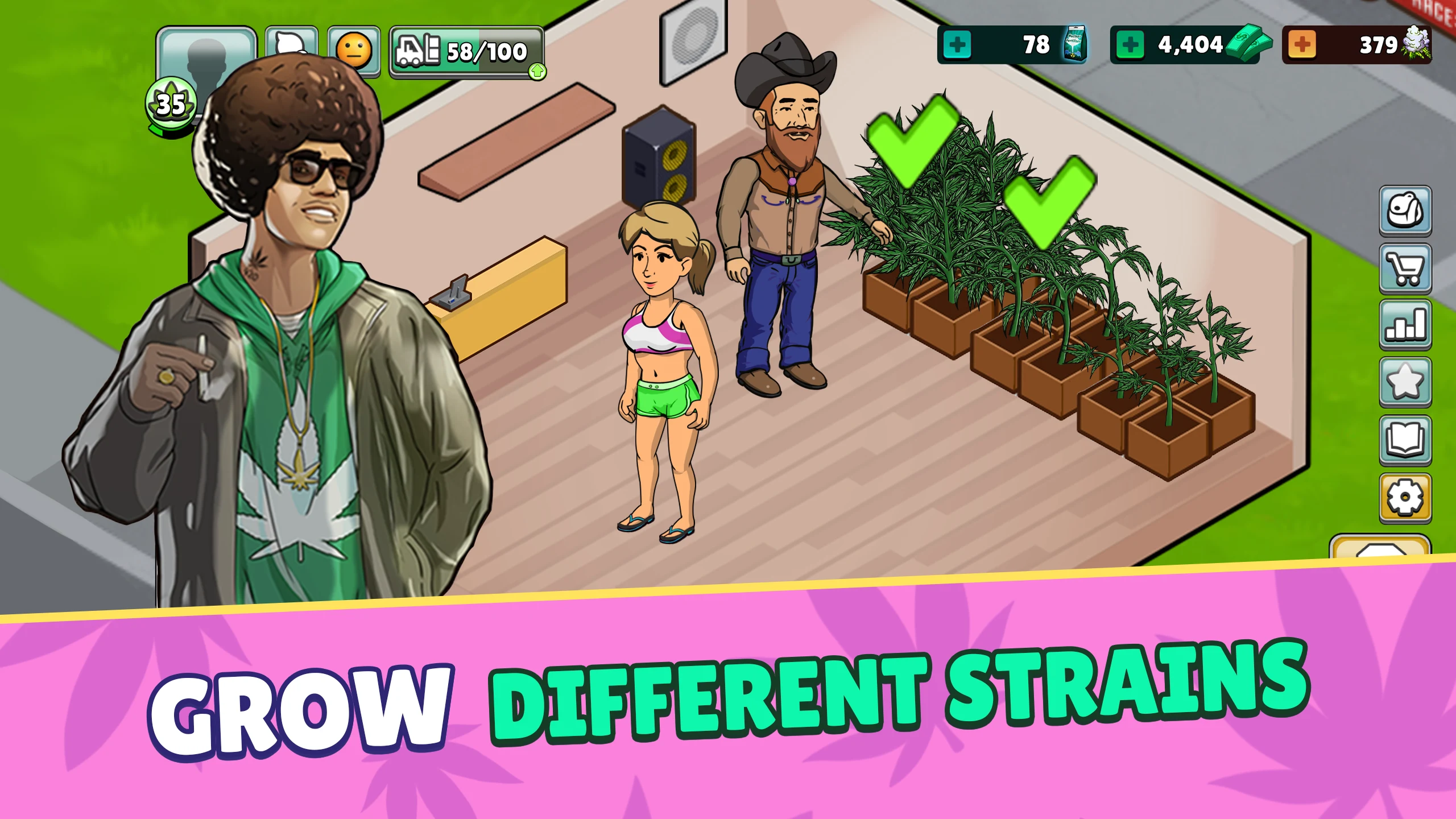 WeedCity - Business Empire screenshot